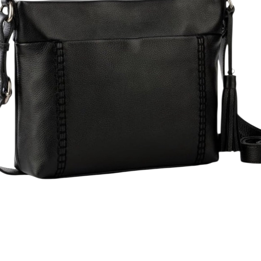 Ampere Creations Boho Vegan Leather Crossbody Bag Braided with Tassle - Picture 4 of 8